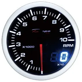 Přídavný budík DEPO Dual 60 mm - Otáčkoměr Značkový